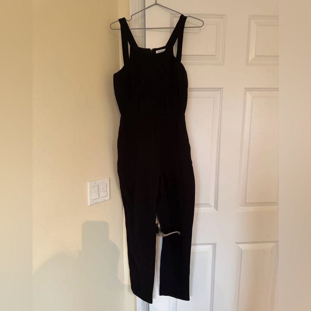 BCBGeneration Classic Black Jumpsuit
